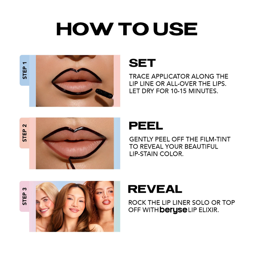 Beryse Stay-n Peel Lip Liner