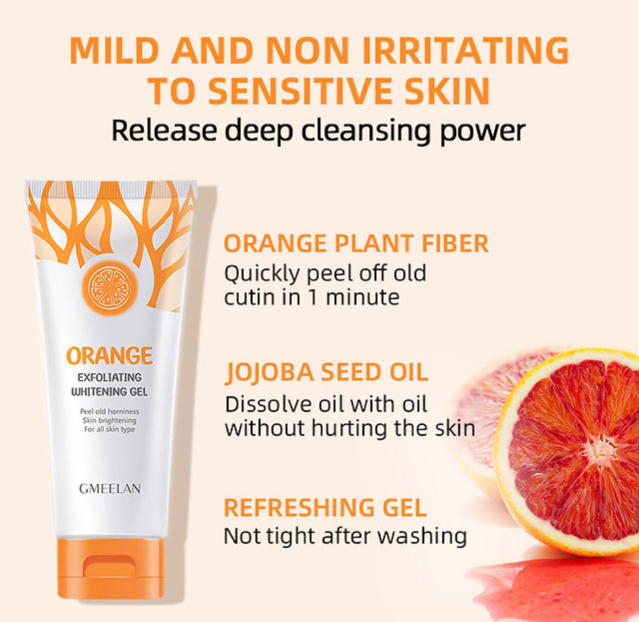 Orange Enzyme Exfoliating Gel
